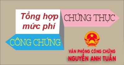 PHÍ CÔNG CHỨNG